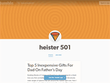 Tablet Screenshot of heister501.tumblr.com