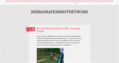 Desktop Screenshot of nebraskafeministnetwork.tumblr.com