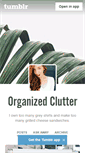 Mobile Screenshot of organized-clutter.tumblr.com