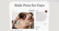 Desktop Screenshot of malepornforgays.tumblr.com