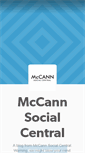 Mobile Screenshot of mccannsocialcentral.tumblr.com