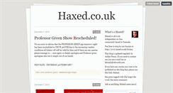 Desktop Screenshot of haxed.tumblr.com
