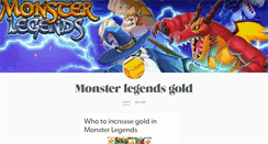 Desktop Screenshot of monsterlegendsgold.tumblr.com