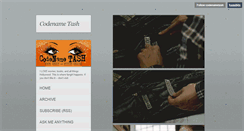 Desktop Screenshot of codenametash.tumblr.com
