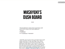 Tablet Screenshot of masayukita.tumblr.com