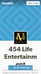 Mobile Screenshot of 454life.tumblr.com