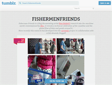 Tablet Screenshot of fishermenfriends.tumblr.com