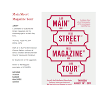 Tablet Screenshot of mainstreetmagazinetour.tumblr.com