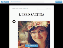 Tablet Screenshot of lizedsaltina.tumblr.com