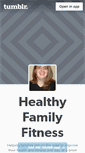 Mobile Screenshot of healthyfamilyfitness.tumblr.com