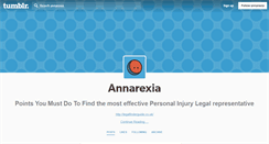 Desktop Screenshot of annarexia.tumblr.com