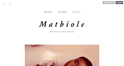 Desktop Screenshot of mathiole.tumblr.com
