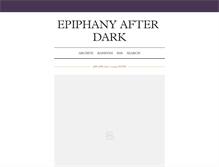 Tablet Screenshot of epiphany-after-dark.tumblr.com