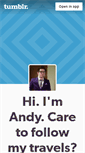 Mobile Screenshot of andyclark.tumblr.com