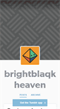 Mobile Screenshot of brightblaqkheaven.tumblr.com