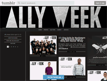 Tablet Screenshot of nyuallyweek.tumblr.com