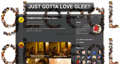 Desktop Screenshot of lovemygleeotps.tumblr.com