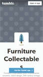 Mobile Screenshot of furniturecollectables.tumblr.com