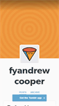 Mobile Screenshot of fyandrewcooper.tumblr.com