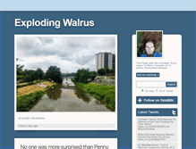 Tablet Screenshot of explodingwalrus.tumblr.com