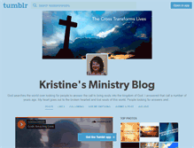 Tablet Screenshot of kristinesministry.tumblr.com