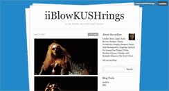 Desktop Screenshot of iiblowkushrings.tumblr.com