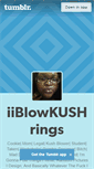 Mobile Screenshot of iiblowkushrings.tumblr.com
