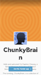 Mobile Screenshot of chunkybrain.tumblr.com