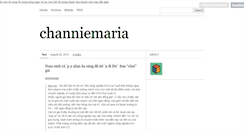 Desktop Screenshot of channiemaria.tumblr.com