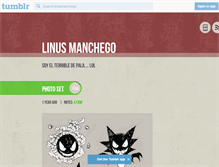 Tablet Screenshot of linusmanchego.tumblr.com