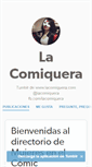 Mobile Screenshot of lacomiquera.tumblr.com