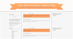 Desktop Screenshot of kpopfanficdirectory.tumblr.com