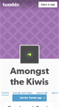 Mobile Screenshot of amongstthekiwis.tumblr.com