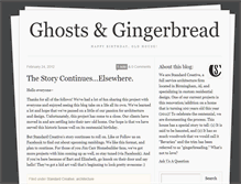 Tablet Screenshot of ghostsandgingerbread.tumblr.com