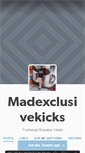 Mobile Screenshot of madexclusivekicks.tumblr.com