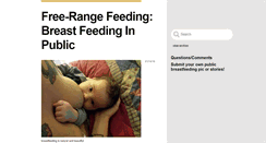 Desktop Screenshot of freerangefeeding.tumblr.com