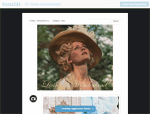 Tablet Screenshot of livininwonderland.tumblr.com