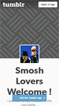 Mobile Screenshot of justsmosh.tumblr.com