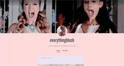 Desktop Screenshot of everythingblush.tumblr.com