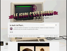 Tablet Screenshot of jeudicpourri.tumblr.com