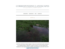 Tablet Screenshot of correspondinglandscapes.tumblr.com