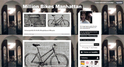 Desktop Screenshot of millionbikesmanhattan.tumblr.com