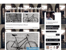 Tablet Screenshot of millionbikesmanhattan.tumblr.com