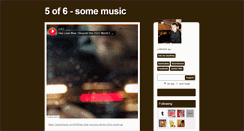 Desktop Screenshot of 5of6.tumblr.com
