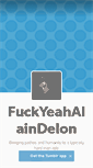 Mobile Screenshot of alaindelon.tumblr.com