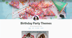 Desktop Screenshot of birthdaypartythemes.tumblr.com