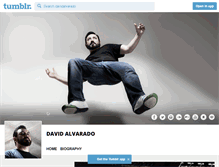 Tablet Screenshot of davidalvarado.tumblr.com