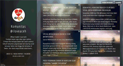 Desktop Screenshot of iloveaceh.tumblr.com