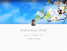 Tablet Screenshot of bohemianwaif.tumblr.com