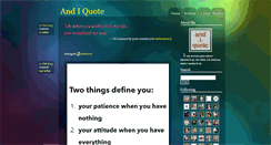 Desktop Screenshot of and-i-quote.tumblr.com